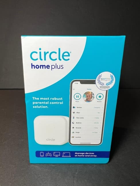 Circle CIR2001 Wireless Parental Controls Device White COMPLETE TESTED product image